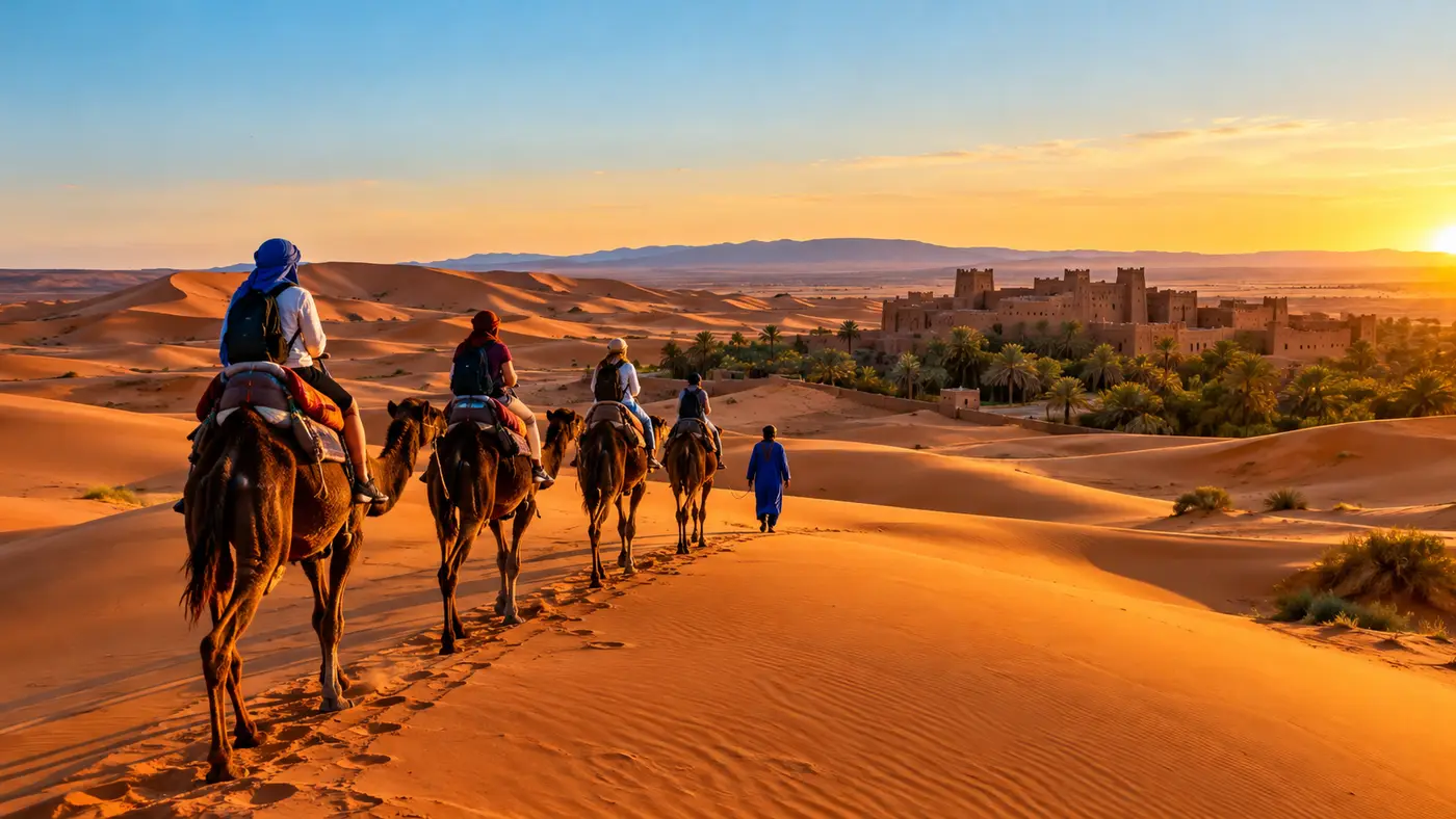 Ruta del Desierto de Marrakech a Fez: 3 Días por Merzouga