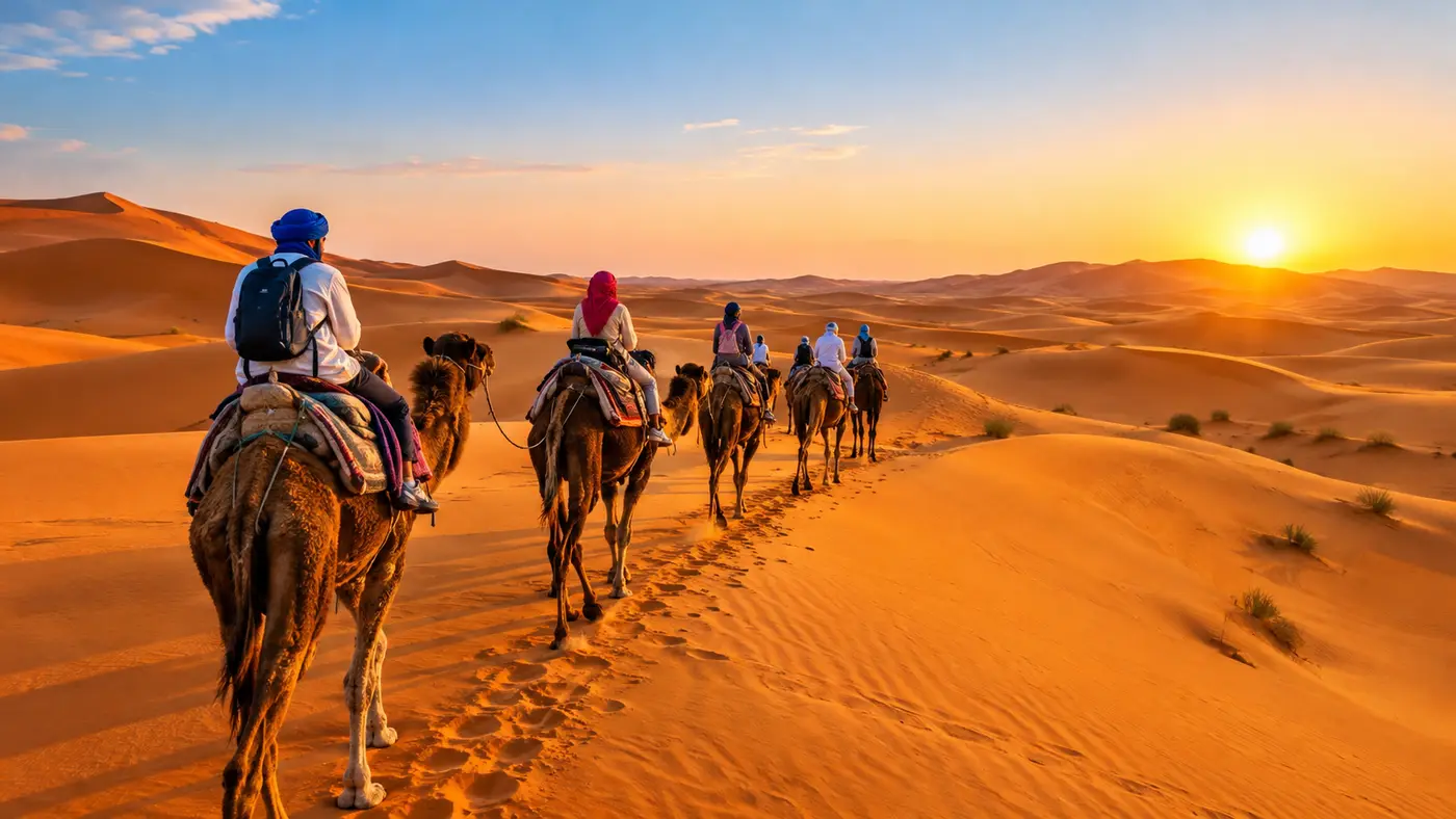 Tour por el desierto del Sahara de Marrakech a Merzouga: Guía de itinerario de 3 días