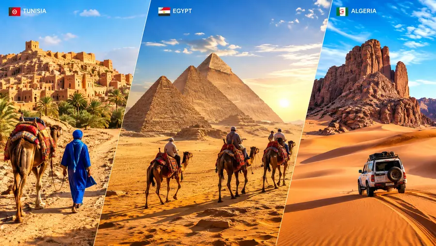 Tour in Sahara Desert per Paese: Tunisia, Egitto e Algeria